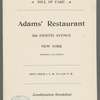 Adam's Restaurant