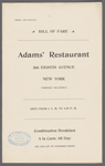 Adam's Restaurant