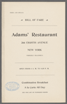 Adam's Restaurant