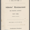 Adam's Restaurant
