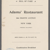 Adam's Restaurant