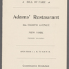Adam's Restaurant