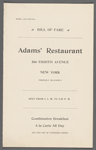 Adam's Restaurant