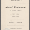 Adam's Restaurant