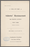 Adam's Restaurant