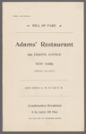 Adam's Restaurant