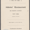 Adam's Restaurant
