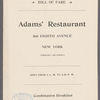 Adam's Restaurant