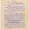 Annotated mimeograph typescript for Pioneer Days