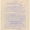 Annotated mimeograph typescript for Pioneer Days