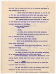 Annotated mimeograph typescript for Pioneer Days