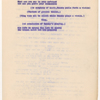 Annotated mimeograph typescript for Pioneer Days