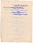 Annotated mimeograph typescript for Pioneer Days