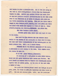 Annotated mimeograph typescript for Pioneer Days
