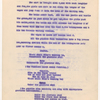 Annotated mimeograph typescript for Pioneer Days