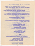 Annotated mimeograph typescript for Pioneer Days