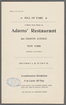 Adam's Restaurant