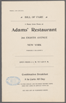 Adam's Restaurant