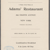 Adam's Restaurant