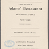 Adam's Restaurant