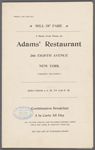 Adam's Restaurant