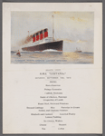R.M.S. "Lusitania"
