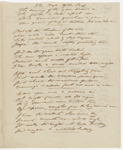 The Fall of the Leaf. Holograph poem. Unsigned and undated.