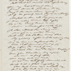 The Fall of the Leaf. Holograph poem. Unsigned and undated. Mutilated.