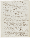 The Fall of the Leaf. Holograph poem. Unsigned and undated. Mutilated.
