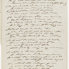 The Fall of the Leaf. Holograph poem. Unsigned and undated. Mutilated.