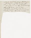 The Fall of the Leaf. Holograph poem. Unsigned and undated. Mutilated.