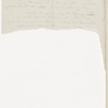 The Fall of the Leaf. Holograph poem. Unsigned and undated. Mutilated.