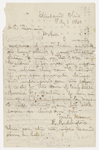 Redington, R., ALS to HDT. Feb. 1, 1860