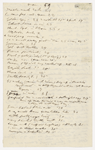 [Notes of birds, insects, etc.]. Holograph notes, unsigned, observed March 1859.