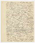 [A Yankee in Canada]. Fragment of manuscript version.