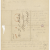 Blake, Harrison G. O., Copy of letter to, in the hand of the recipient. Apr. 17, 1849.
