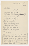Blake, Harrison G. O., Copy of letter to, in the hand of the recipient. Feb. 7, 1859.