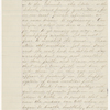 [Williams, Isaiah], Copy of letter to, in hand of Elizabeth Hoar. Sep. 8, 1841.