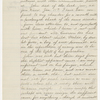 Williams, [Isaiah], Copy of letter to, in hand of Elizabeth Hoar. Mar. 14, 1842.
