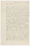 Williams, [Isaiah], Copy of letter to, in hand of Elizabeth Hoar. Mar. 14, 1842.