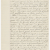 Williams, [Isaiah], Copy of letter to, in hand of Elizabeth Hoar. Mar. 14, 1842.