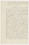 Williams, [Isaiah], Copy of letter to, in hand of Elizabeth Hoar. Mar. 14, 1842.