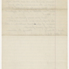 Williams, [Isaiah], Copy of letter to, in hand of Elizabeth Hoar. Mar. 14, 1842.