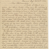 Cholmondeley, Thomas, letter to. Copy in unknown hand. Oct. 20, 1856.