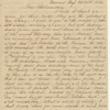 Cholmondeley, Thomas, letter to. Copy in unknown hand. Oct. 20, 1856.