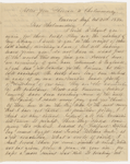 Cholmondeley, Thomas, letter to. Copy in unknown hand. Oct. 20, 1856.