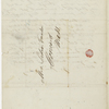 [Emerson, Lidian], ALS to. Oct. 16, 1843.