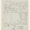 [Griswold, Rufus W.], ALS to. Oct. 9, 1841.