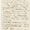 [Thatcher, George A.?], ALS to. Jan. 1, 1858.