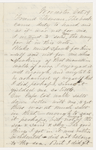 Brown, Theo, ALS to HDT. Oct. 19, [1859?]